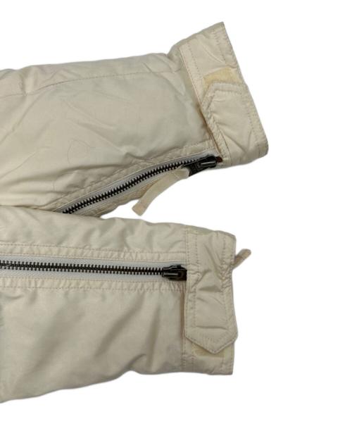 RALPH LAUREN（ラルフローレン）RALPH LAUREN (ラルフローレン) N-2Bダウンジャケット ホワイト サイズ:SIZE 9（S）の古着・服飾アイテム