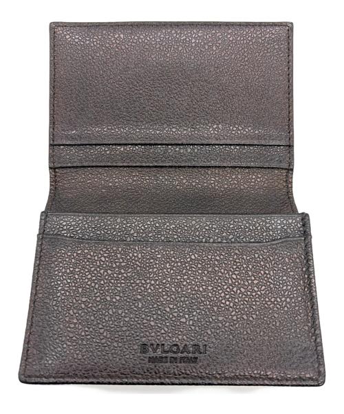 BVLGARI（ブルガリ）BVLGARI (ブルガリ) 名刺入れ ブラックの古着・服飾アイテム