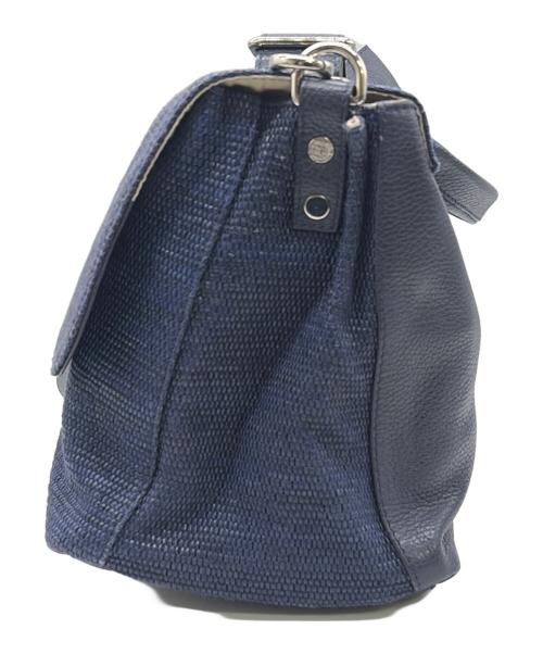 zanellato（ザネラート）ZANELLATO (ザネラート) 2WAYショルダーバッグ ネイビーの古着・服飾アイテム