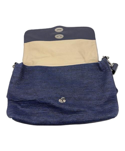 zanellato（ザネラート）ZANELLATO (ザネラート) 2WAYショルダーバッグ ネイビーの古着・服飾アイテム