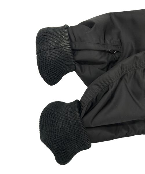 DIESEL（ディーゼル）DIESEL (ディーゼル) MA-1ジャケット ブラック サイズ:SIZE Mの古着・服飾アイテム