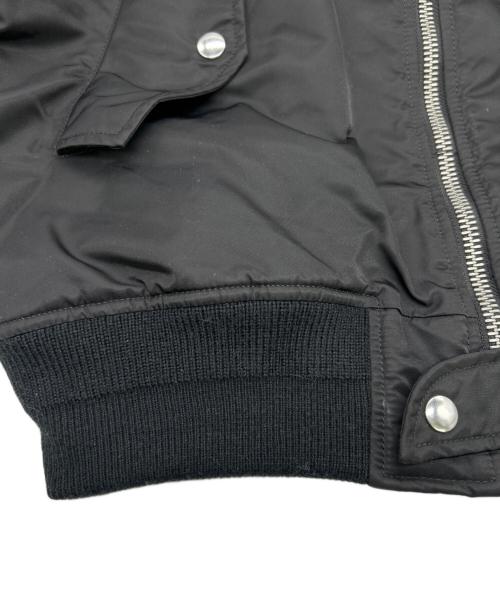 DIESEL（ディーゼル）DIESEL (ディーゼル) MA-1ジャケット ブラック サイズ:SIZE Mの古着・服飾アイテム