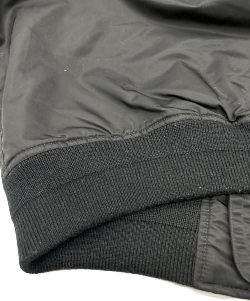 DIESEL（ディーゼル）DIESEL (ディーゼル) MA-1ジャケット ブラック サイズ:SIZE Mの古着・服飾アイテム