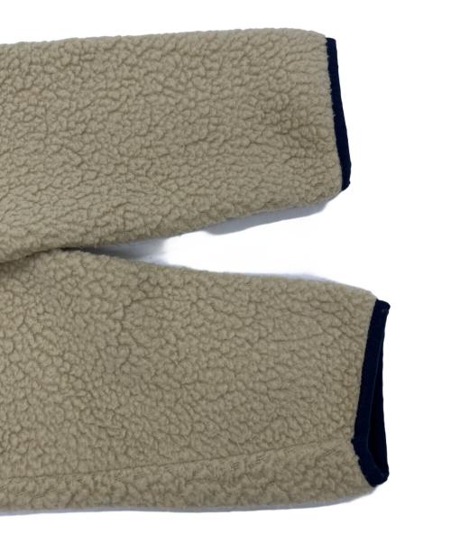 Patagonia（パタゴニア）Patagonia (パタゴニア) レトロパイルスジャケット ベージュ×ネイビー サイズ:SIZE Mの古着・服飾アイテム