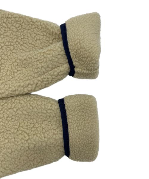 Patagonia（パタゴニア）Patagonia (パタゴニア) レトロパイルスジャケット ベージュ×ネイビー サイズ:SIZE Mの古着・服飾アイテム