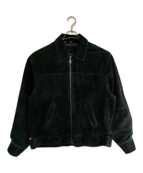 Dickies（ディッキーズ）Dickies (ディッキーズ) スウェードジャケット ブラック サイズ:Lの古着・服飾アイテム