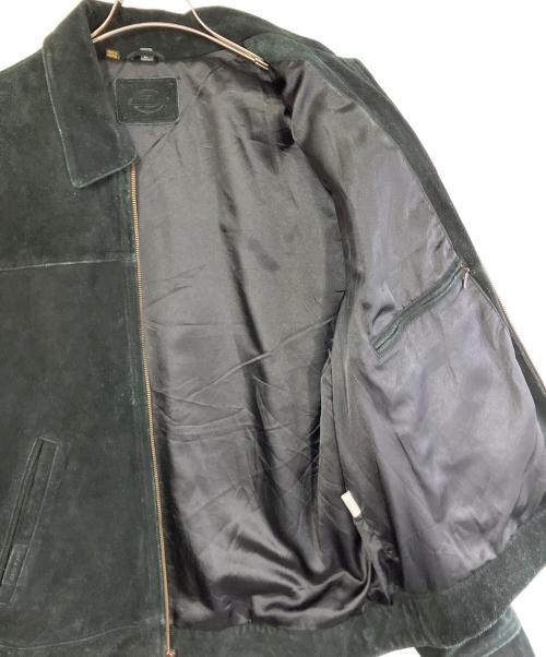 Dickies（ディッキーズ）Dickies (ディッキーズ) スウェードジャケット ブラック サイズ:Lの古着・服飾アイテム