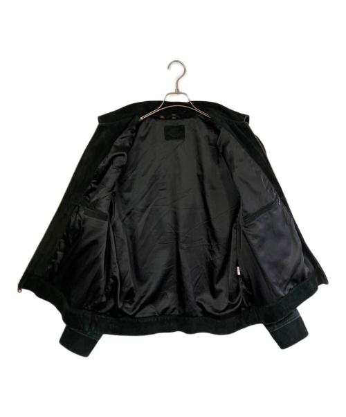 Dickies（ディッキーズ）Dickies (ディッキーズ) スウェードジャケット ブラック サイズ:Lの古着・服飾アイテム