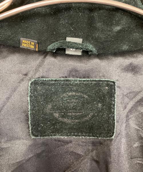 Dickies（ディッキーズ）Dickies (ディッキーズ) スウェードジャケット ブラック サイズ:Lの古着・服飾アイテム