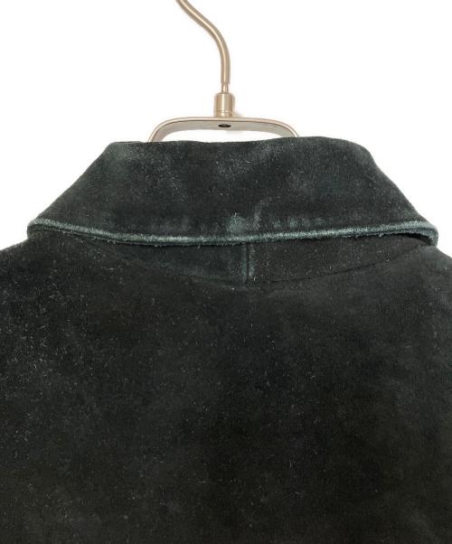 Dickies（ディッキーズ）Dickies (ディッキーズ) スウェードジャケット ブラック サイズ:Lの古着・服飾アイテム