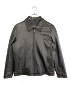ARROWアロー）の古着「レザージャケット」｜ブラック