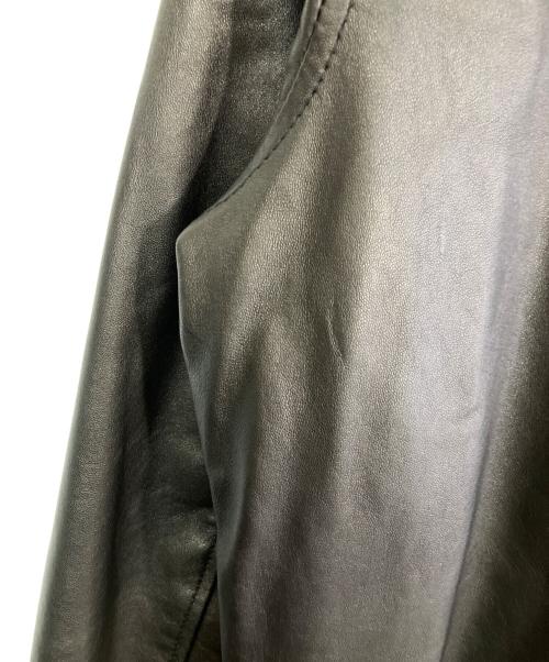 ARROW（アロー）ARROW (アロー) レザージャケット ブラック サイズ:Lの古着・服飾アイテム