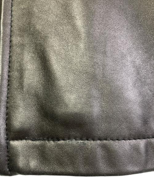 ARROW（アロー）ARROW (アロー) レザージャケット ブラック サイズ:Lの古着・服飾アイテム