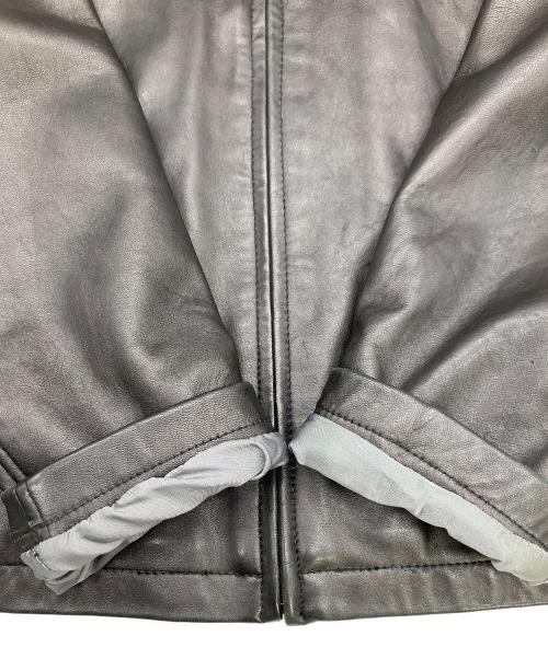 ARROW（アロー）ARROW (アロー) レザージャケット ブラック サイズ:Lの古着・服飾アイテム