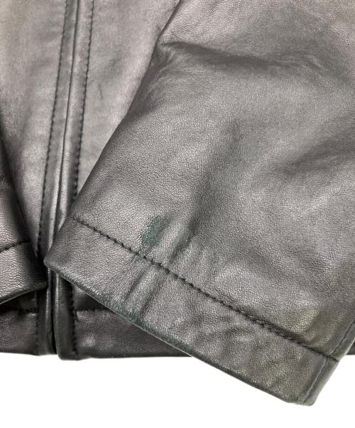 ARROW（アロー）ARROW (アロー) レザージャケット ブラック サイズ:Lの古着・服飾アイテム