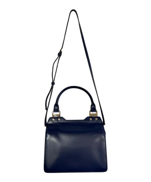 JIMMY CHOO（ジミーチュウ）JIMMY CHOO (ジミーチュウ) 2WAYショルダーバッグ ネイビーの古着・服飾アイテム