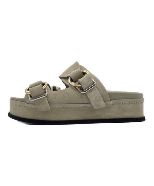 3.1 phillip lim（スリーワンフィリップリム）3.1 phillip lim (スリーワンフィリップリム) サンダル グレー サイズ:37の古着・服飾アイテム