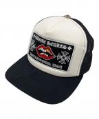 CHROME HEARTSクロムハーツ）の古着「チョンパー トラッカーキャップ」｜ブラック×ホワイト