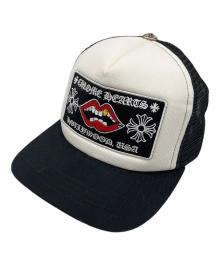CHROME HEARTS（クロムハーツ）の古着「チョンパー トラッカーキャップ」｜ブラック×ホワイト