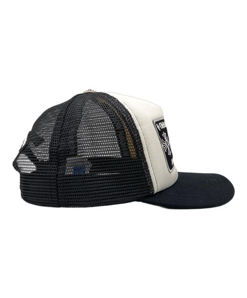 CHROME HEARTS（クロムハーツ）CHROME HEARTS (クロムハーツ) チョンパー トラッカーキャップ ブラック×ホワイト サイズ:OSの古着・服飾アイテム