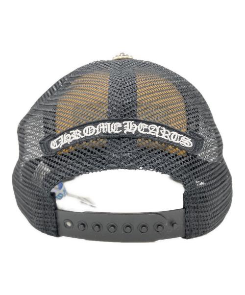 CHROME HEARTS（クロムハーツ）CHROME HEARTS (クロムハーツ) チョンパー トラッカーキャップ ブラック×ホワイト サイズ:OSの古着・服飾アイテム