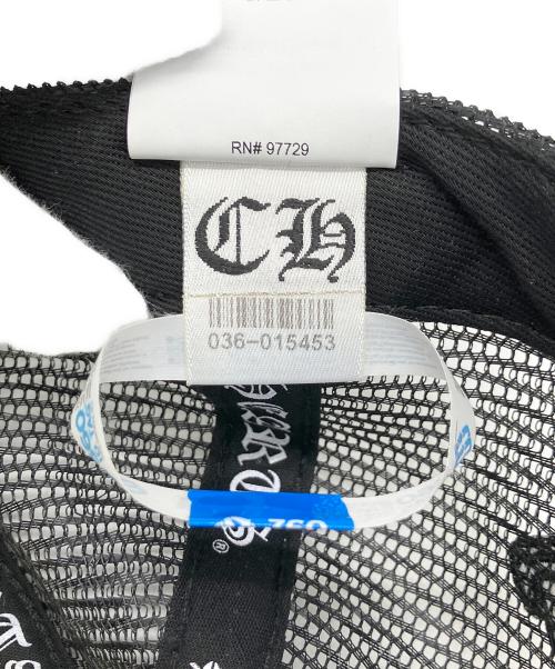 CHROME HEARTS（クロムハーツ）CHROME HEARTS (クロムハーツ) チョンパー トラッカーキャップ ブラック×ホワイト サイズ:OSの古着・服飾アイテム