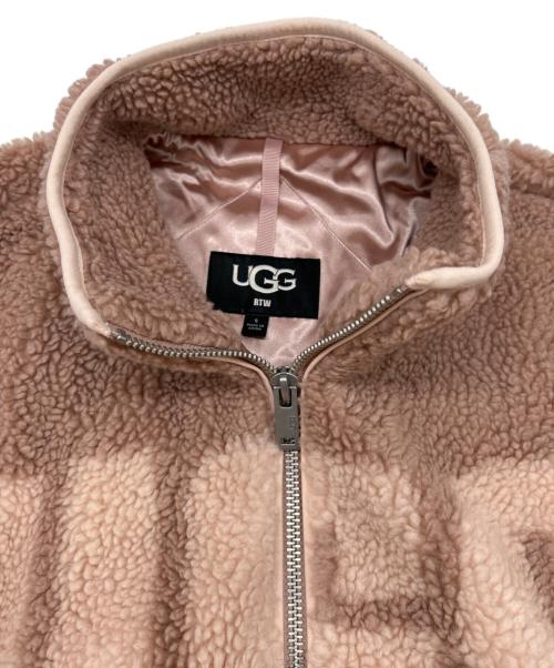 UGG（アグ）UGG (アグ) ボアジャケット ピンク サイズ:SIZE Sの古着・服飾アイテム