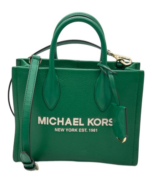 MICHAEL KORS（マイケル・コース）MICHAEL KORS (マイケル・コース) 2WAYバッグ グリーンの古着・服飾アイテム