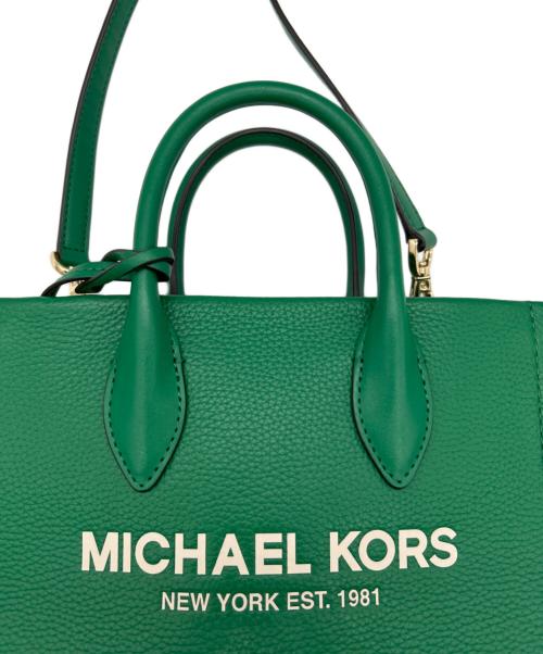 MICHAEL KORS（マイケル・コース）MICHAEL KORS (マイケル・コース) 2WAYバッグ グリーンの古着・服飾アイテム