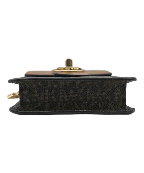 MICHAEL KORS（マイケル・コース）MICHAEL KORS (マイケル・コース) ショルダーポーチ ブラウンの古着・服飾アイテム