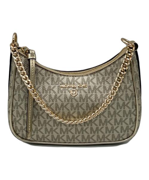 MICHAEL KORS（マイケル・コース）MICHAEL KORS (マイケル・コース) ハンドバッグ ゴールドの古着・服飾アイテム