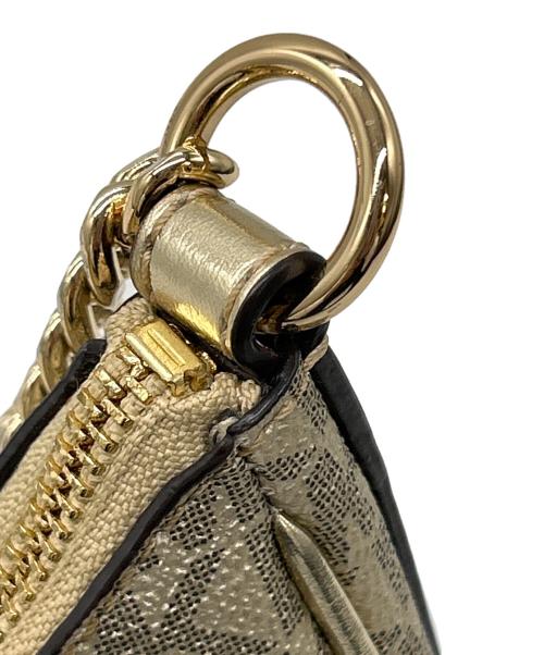 MICHAEL KORS（マイケル・コース）MICHAEL KORS (マイケル・コース) ハンドバッグ ゴールドの古着・服飾アイテム