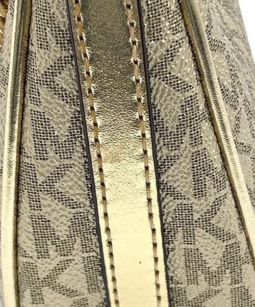 MICHAEL KORS（マイケル・コース）MICHAEL KORS (マイケル・コース) ハンドバッグ ゴールドの古着・服飾アイテム