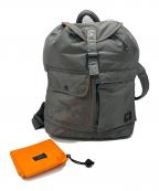 PORTERポーター）の古着「リュック」｜グレー