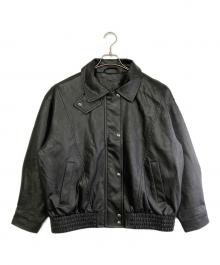 GAP（ギャップ）の古着「レザージャケット」｜ブラック