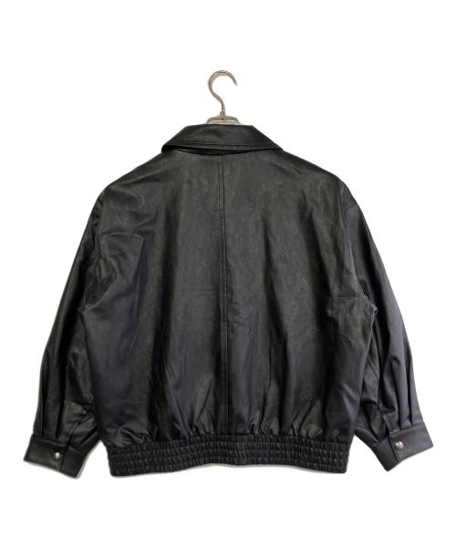 GAP（ギャップ）GAP (ギャップ) レザージャケット ブラック サイズ:Mの古着・服飾アイテム