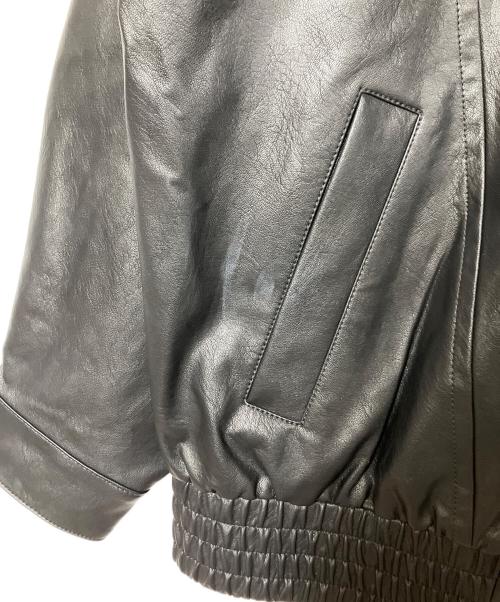 GAP（ギャップ）GAP (ギャップ) レザージャケット ブラック サイズ:Mの古着・服飾アイテム