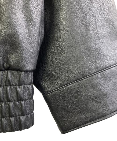 GAP（ギャップ）GAP (ギャップ) レザージャケット ブラック サイズ:Mの古着・服飾アイテム