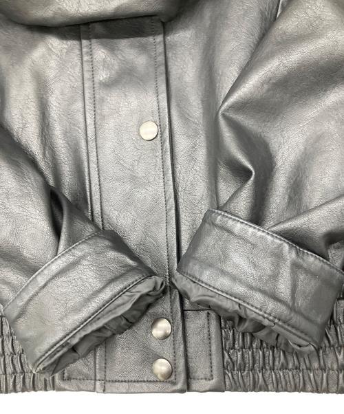 GAP（ギャップ）GAP (ギャップ) レザージャケット ブラック サイズ:Mの古着・服飾アイテム