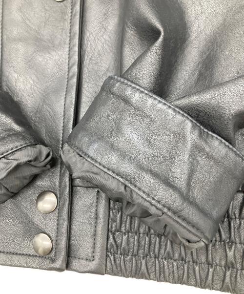 GAP（ギャップ）GAP (ギャップ) レザージャケット ブラック サイズ:Mの古着・服飾アイテム