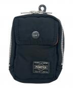 PORTERポーター）の古着「ポーチ」｜ブラック