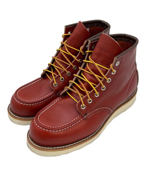 RED WING（レッドウィング）RED WING (レッドウィング) 6inch CLASSIC MOC TOE ブラウン サイズ:SIZE 26cmの古着・服飾アイテム