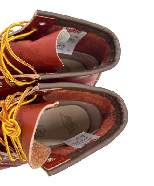 RED WING（レッドウィング）RED WING (レッドウィング) 6inch CLASSIC MOC TOE ブラウン サイズ:SIZE 26cmの古着・服飾アイテム