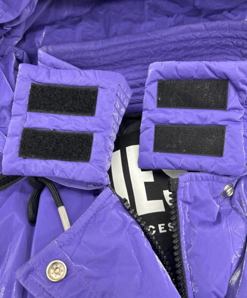 DIESEL（ディーゼル）DIESEL (ディーゼル) ダウンジャケット パープル サイズ:SIZE XSの古着・服飾アイテム