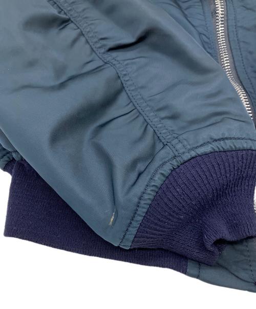 ALPHA（アルファ）ALPHA (アルファ) MA-1ジャケット ネイビー サイズ:Lの古着・服飾アイテム