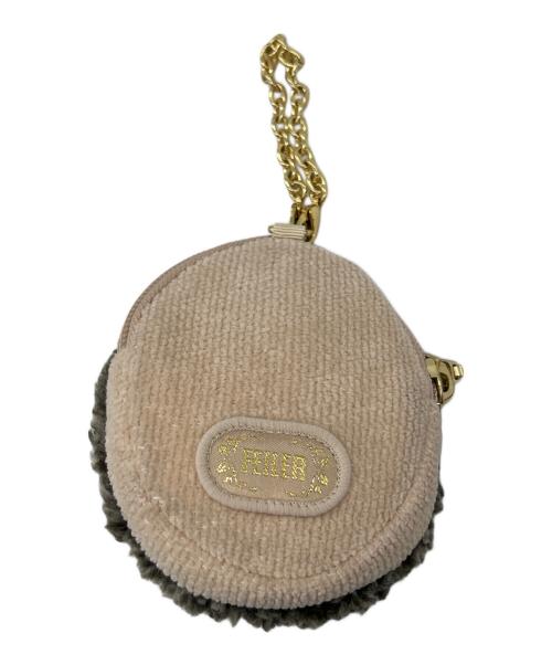 FEILER（フェイラー）FEILER (フェイラー) ポーチ ブラウンの古着・服飾アイテム