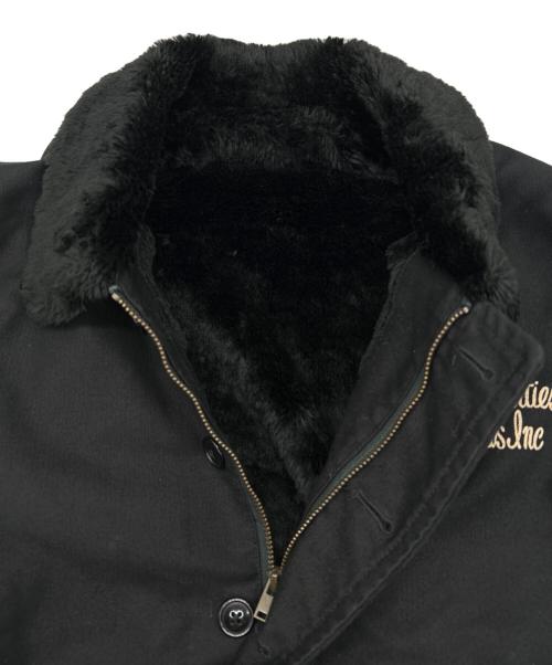 WACKO MARIA（ワコマリア）WACKO MARIA (ワコマリア) デッキジャケット ブラック サイズ:SIZE Lの古着・服飾アイテム