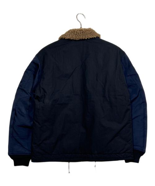 HOUSTON（ヒューストン）HOUSTON (ヒューストン) デッキジャケット ネイビー サイズ:SIZE XLの古着・服飾アイテム