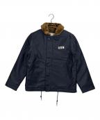 HOUSTONヒューストン）の古着「デッキジャケット」｜ネイビー