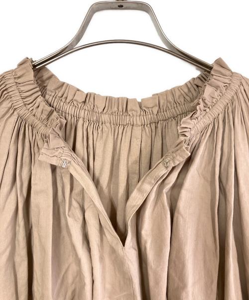 MARIHA（マリハ）MARIHA (マリハ) 長袖ワンピース ベージュ サイズ:Sの古着・服飾アイテム